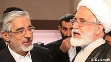 میرحسین موسوی، همسرش زهرا رهنورد، و مهدی کروبی از اسفند سال ۱۳۸۹ تاکنون در خانه‌های خود محبوس شده‌اند.