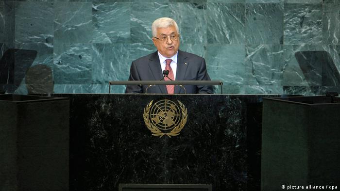 محمود عباس در مجمع عمومی سازمان ملل متحد