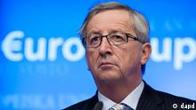 Luxembourg's Prime Minister Jean-Claude Juncker pauses before speaking during a media conference after a meeting of eurogroup finance ministers in Brussels on Thursday, Dec. 13, 2012. The European Union on Thursday took a major step towards one of the most important transfers of financial authority away from national capitals when its member states agreed to create a single supervisor for their banks. (Foto:Virginia Mayo/AP/dapd)