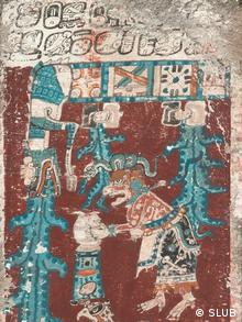 Λεπτομέρεια από το ημερολόγιο των Μάγια (Πανεπιστημιακή Βιλιοθήκη Δρέσδης)