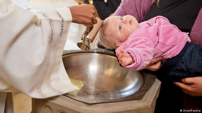 Infant baptism is practiced in many state churches, both Protestant and Catholic