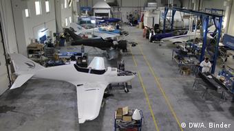 Blackshape warehouse, full of airplanes