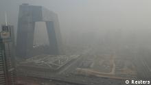 Luftverschmutzung in Peking China