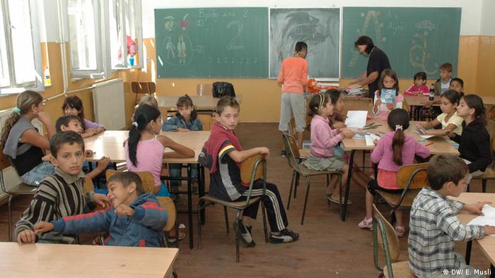 Romska djeca u razredu