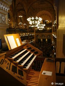 Орган в синагоге Будапешта