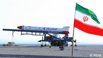 Iranian rocket
Info Quelle: AP
Copyright: MEHR
