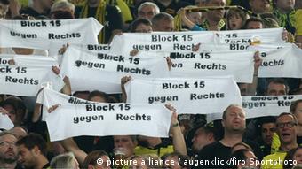 Німецькі футбольні фанати часто виступають проти неонацистів