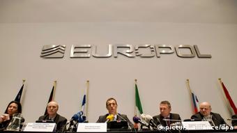 Από τη συνέντευξη τύπου της Europol στη Χάγη