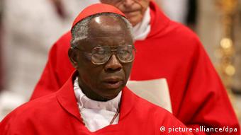 Cardinal Peter Turkson 11.02.2013) +++(c) dpa - 
