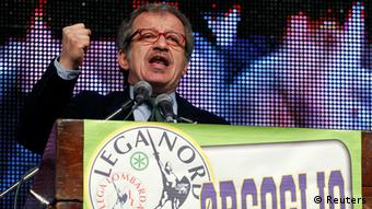 Вимоги партії Ліга Півночі нині стали більш помірними: про відокремлення від Італії вже не йдеться