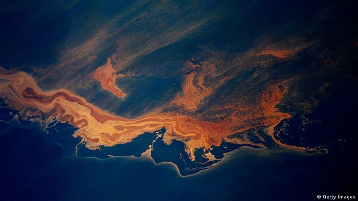 Petróleo vazado no Golfo do México em 2010