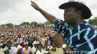Morgan Tsvangirai akiendesha kampeni ya urais