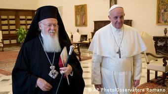 Patrijarh Vartolomej i papa Franjo u Vatikanu