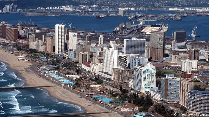Aerial view of Durban's coastline (Photo: imago stock&people)