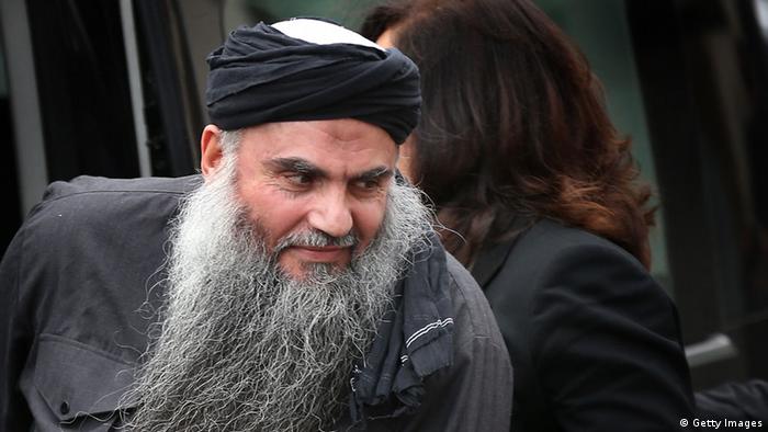LONDON, UNITED KINGDOM - NOVEMBER 13: Muslim Cleric Abu Qatada arrives home after being released from prison on November 13, 2012 in London, England. Abu Qatada was released on bail, having won his appeal against deportation, claiming he would not get a fair trial in Jordan where he is accused of plotting bomb attacks. (Photo by Peter Macdiarmid/Getty Images) 
