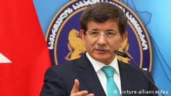 Ο Τούρκος υπουργός Εξωτερικών Αχμέτ Νταβούντογλου 
