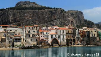 View of the harbour of Cefalu, Cyprus