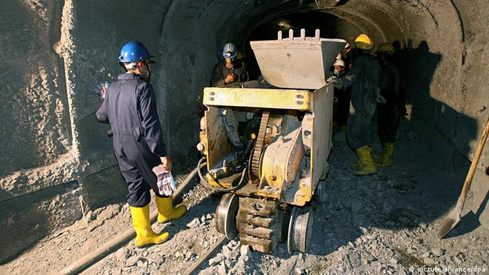 Урановый рудник в иранском Сагханде