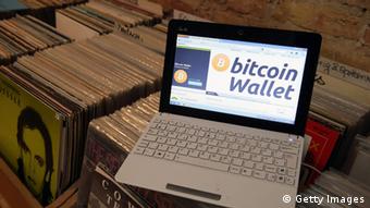 BERLIN, GERMANY - APRIL 11: The bitcoin website is shown on the computer of the proprietor of a shop selling vinyl records and that accepts bitcoins for payment on April 11, 2013 in Berlin, Germany. Bitcoins are a digital currency traded on the MTGox exchange, and the value of the virtual money fluctuated from USD 260 per bitcoin down to USD 130 per bitcoin yesterday and recovered somewhat in trading today. (Photo by Sean Gallup/Getty Images) 