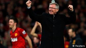 Sir Alex Ferguson aliiongoza Manchester United kutwaa taji la 20 la Premier League mwezi Aprili 