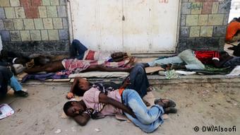 Jemen afrikanische Migranten in Harad 