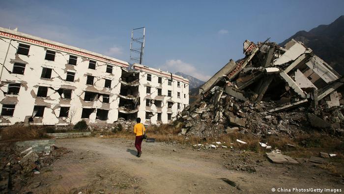 China Erdbeben 2008 Zerstörung