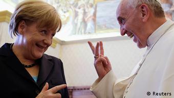 Μέρκελ και Πάπας συμφωνούν για το ρόλο της Ευρώπης