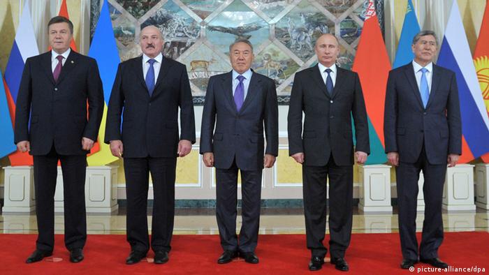 29 мая 2013 года в Астане в заседании Высшего Евразийского экономического совета наряду с лидерами России, Казахстана и Беларуси участвуют президенты Украины и Киргизии 