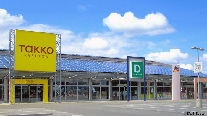 Un centro comercial que optó por la energía solar, en la zona del Eifel.  