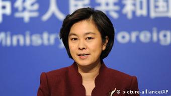 Hua Chunying Sprecherin chinesisches Außenministerium