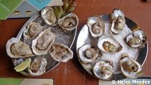 oysters on platter