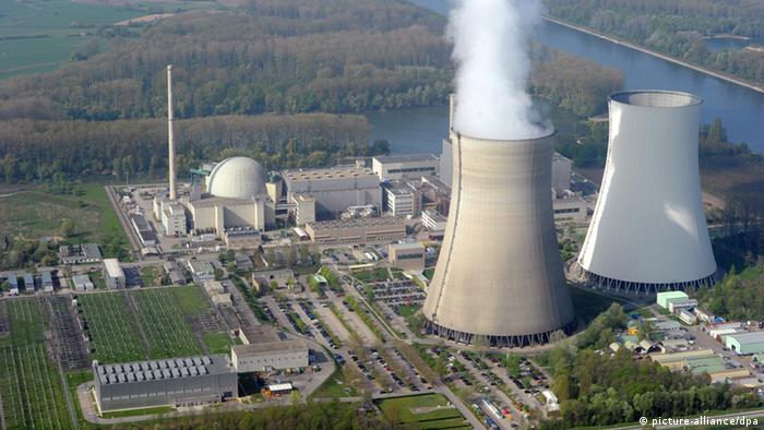 АЭС Филиппсбург, которая по плану должна быть отключена от сети в 2019 году