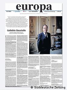 Prilog Europa u njemačkom Süddeutsche Zeitungungu
