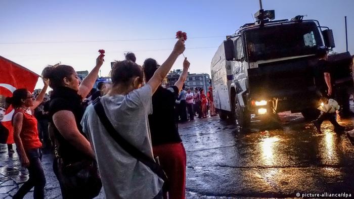 Protesters in Taksim Square, Istanbul. 
Andrey Stenin/RIA Novosti 