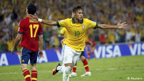 Confederations Cup / Brasilien - Spanien / 2:0 Neymar