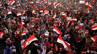 Opponents of ousted Egyptian President Mohamed Morsi celebrate at Tahrir Square in Cairo, Egypt, on July 06, 2013. Ahmed Ismail / Anadolu Agency 