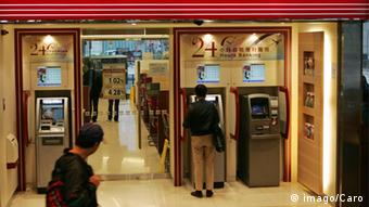 China Wirtschaft Bankautomat