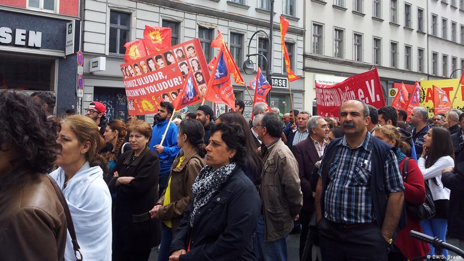 A memorial march for the victims of the Siva massacre (July 2, 1993), held in Berlin in July 2013
