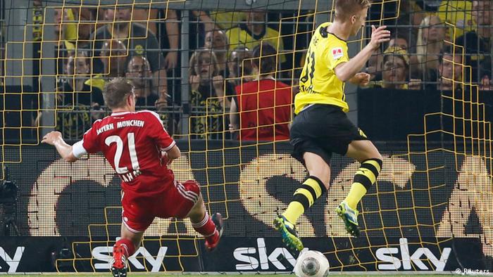 Vruća utakmica - Superkup između Borussije i Bayerna. S vrućinom očito bolje izlaze na kraju nogometaši Dortmunda: oni su na kraju slavili pobjedu od 4:2