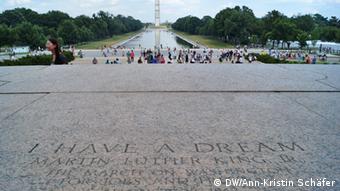 Das Lincoln Memorial in Washington (Foto: Ann-Kristin Schäfer, DW)