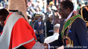 Amtsvereidigung Robert Mugabe 22.08.2013