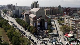 Katedralja Nënë Tereza në Prishtinë.