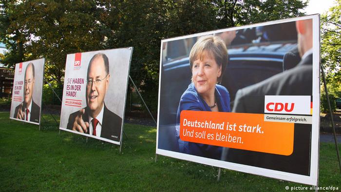 Las campañas alemanas en la red no se despegan de los códigos de los medios tradicionales.