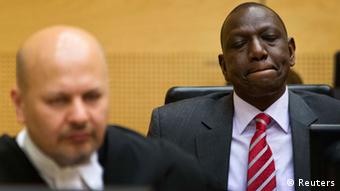 Kenia Prozess gegen William Ruto in Den Haag 