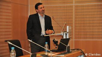 Ο Σωφρόνης Κληρίδης, οικονομολόγος στο Πανεπιστήμιο Κύπρου 