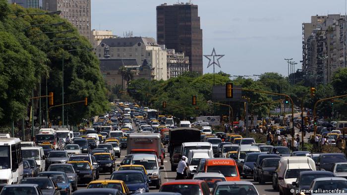 Buenos Aires Verkehrsstau 