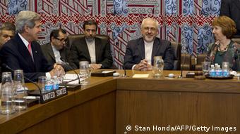 نشست وزیر خارجه ایران با وزرای خارجه گروه ۱+۵ در نیویورک