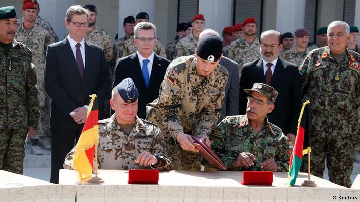 Forças Armadas alemãs entregam base no norte do Afeganistão