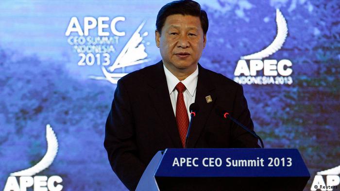 APEC Bali Chinas Präsident Xi Jinping 