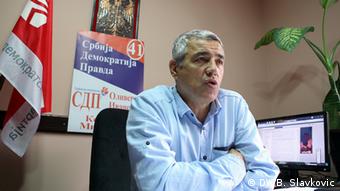Oliver Ivanovic, mayoral candidate for North Mitrovica.